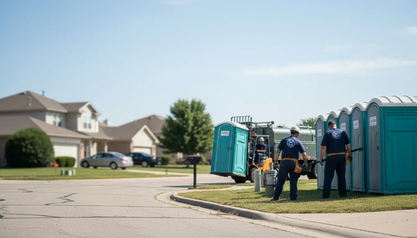 Porta Potty Rental in Crowley, TX near me